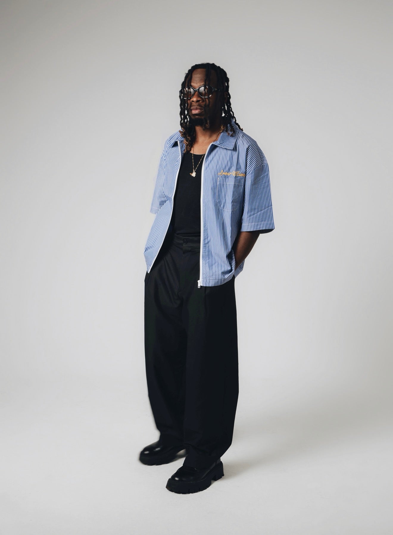 CHEMISE A&H - Authentic Blue