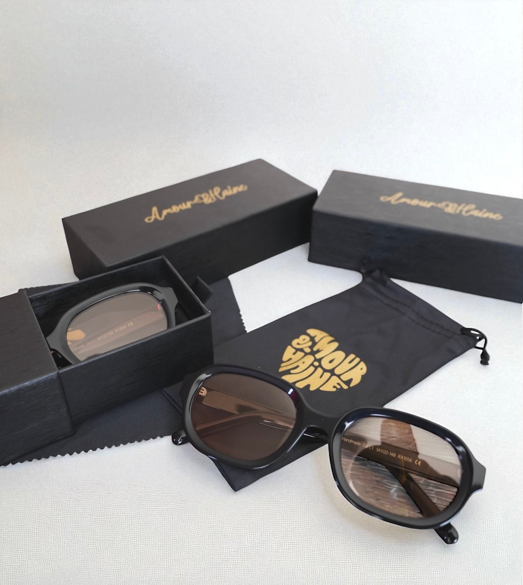 Lunettes Amour & Haine - Black
