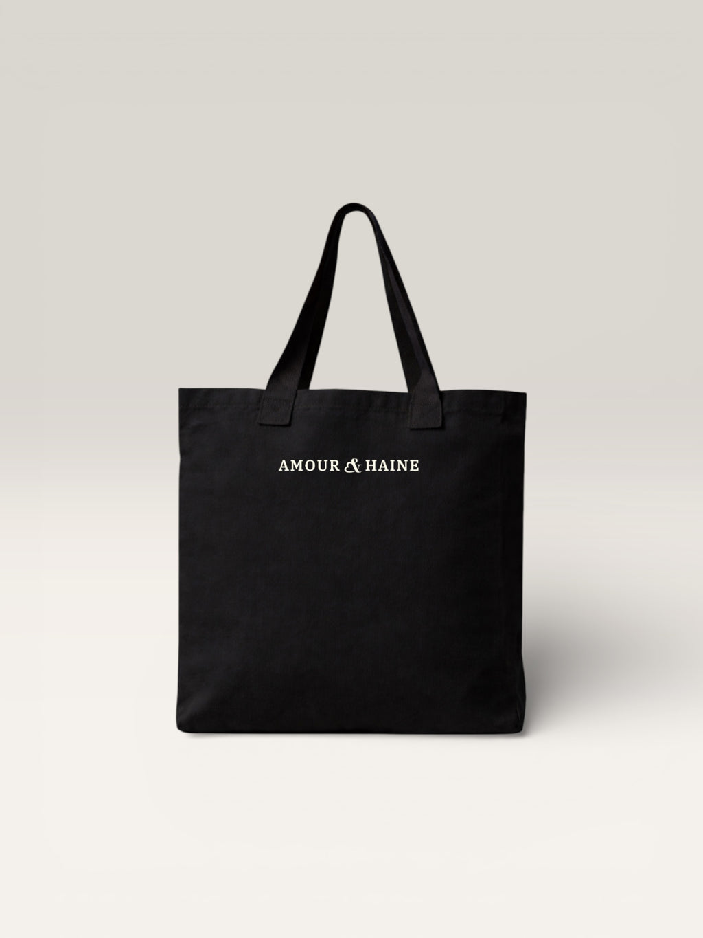 TOTE BAG A&H - Black Heart
