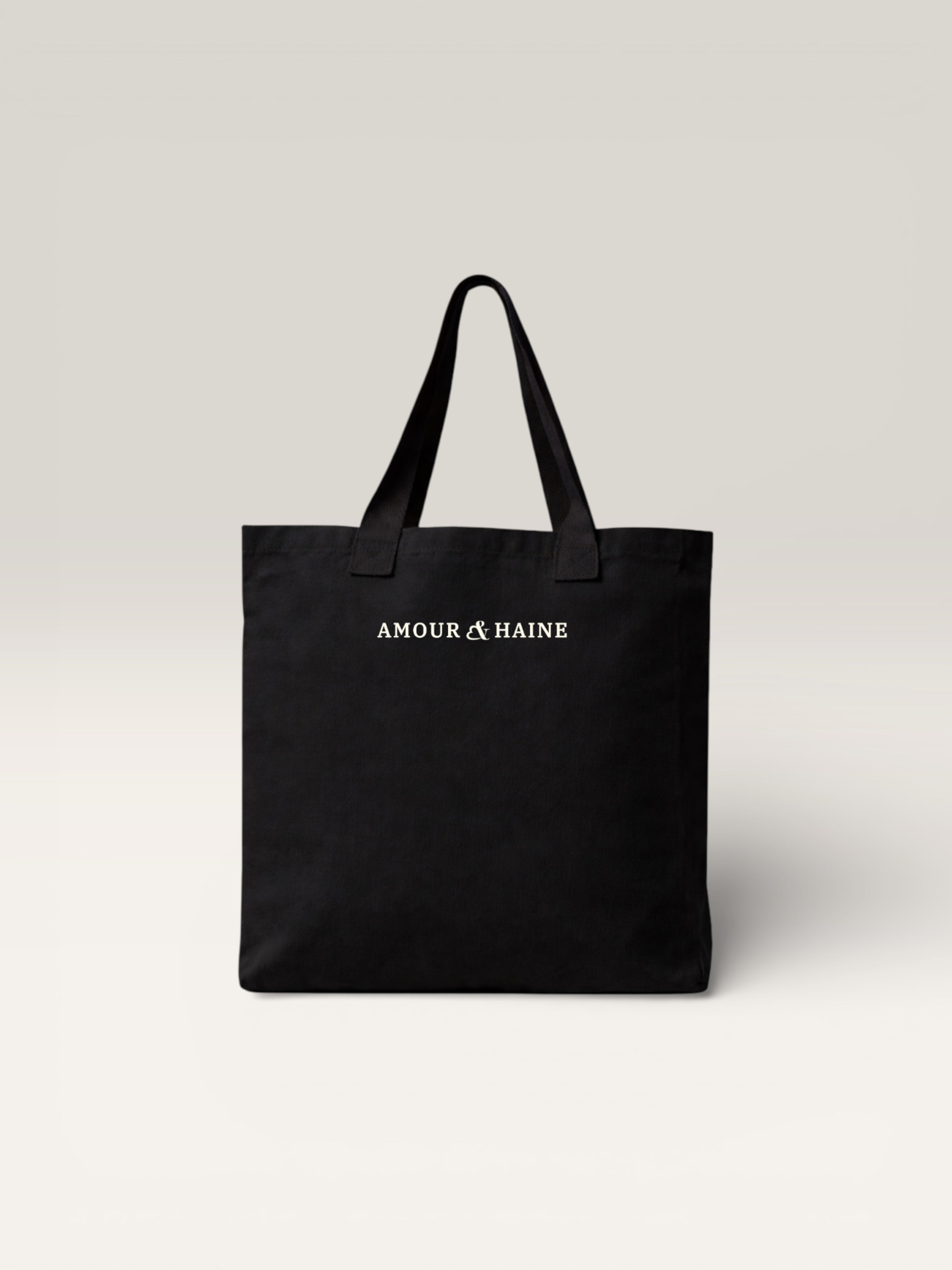TOTE BAG A&H - Black Heart