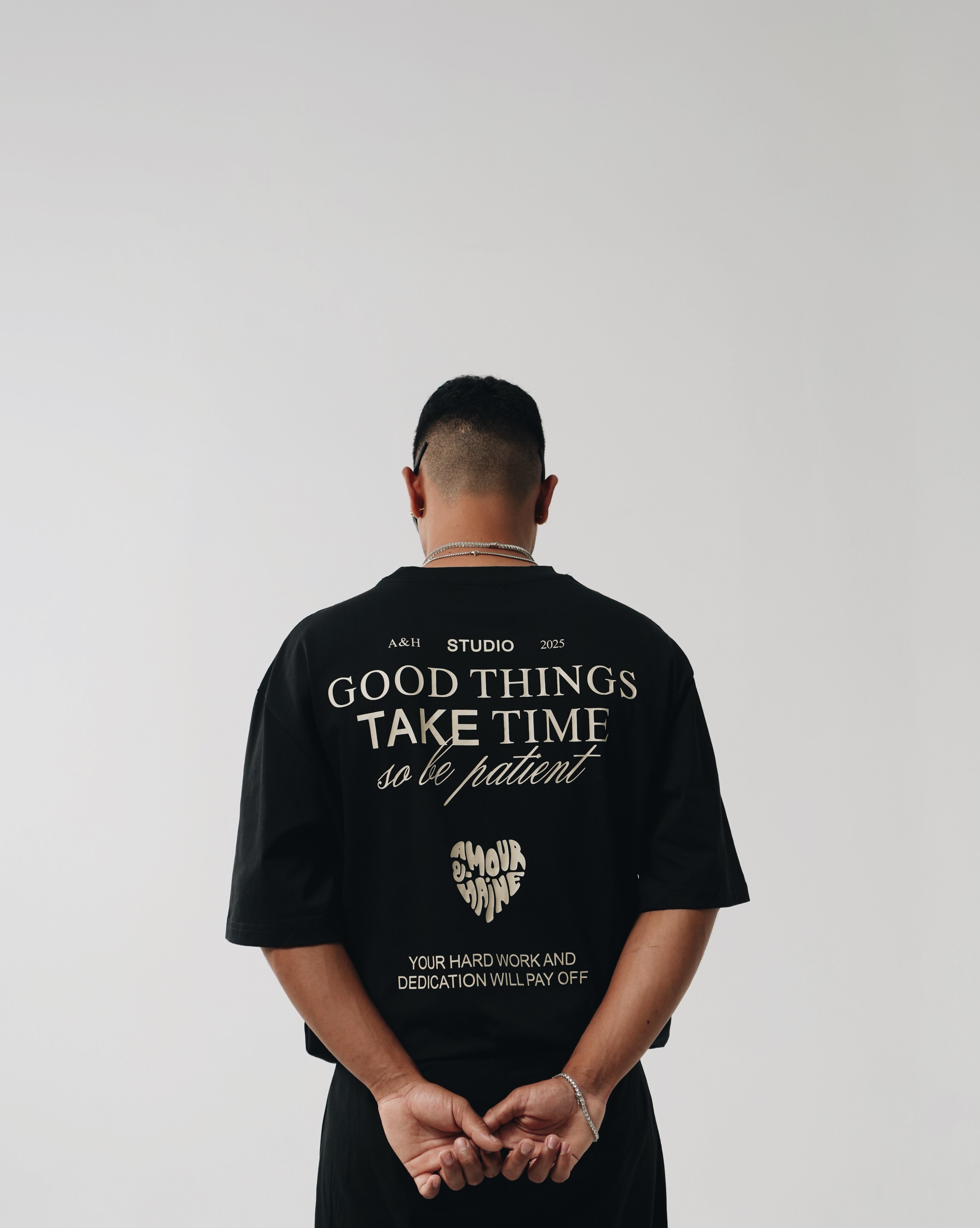 TSHIRT A&H | Take Time Black