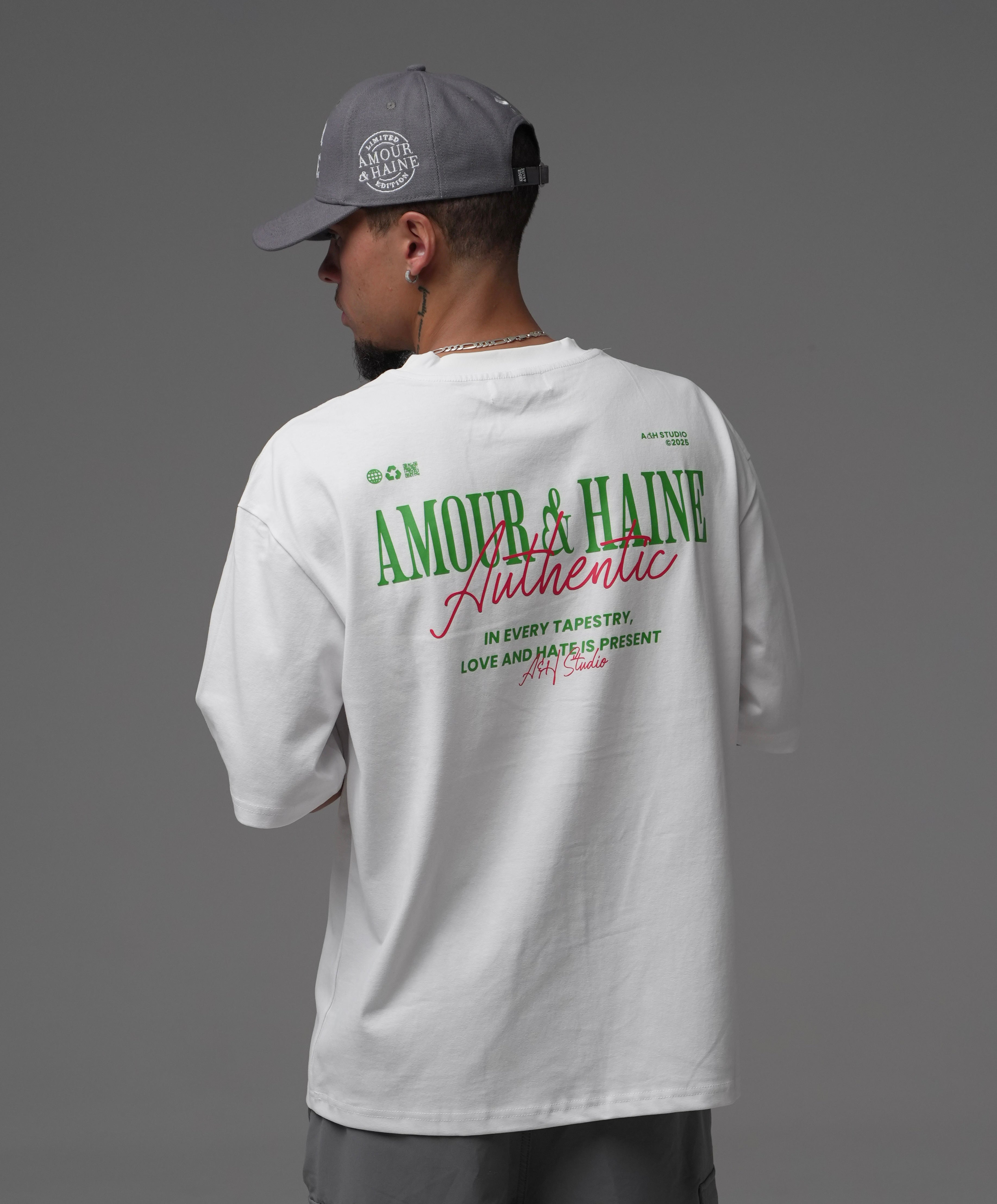 T-SHIRT A&H | Authentic White