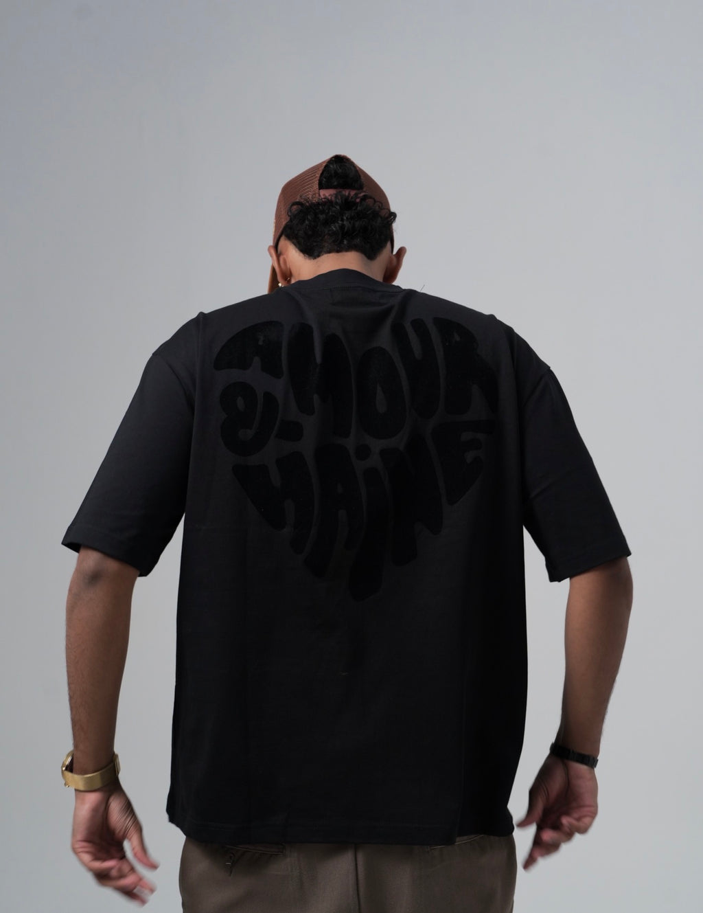 TSHIRT A&H | Big Heart Black