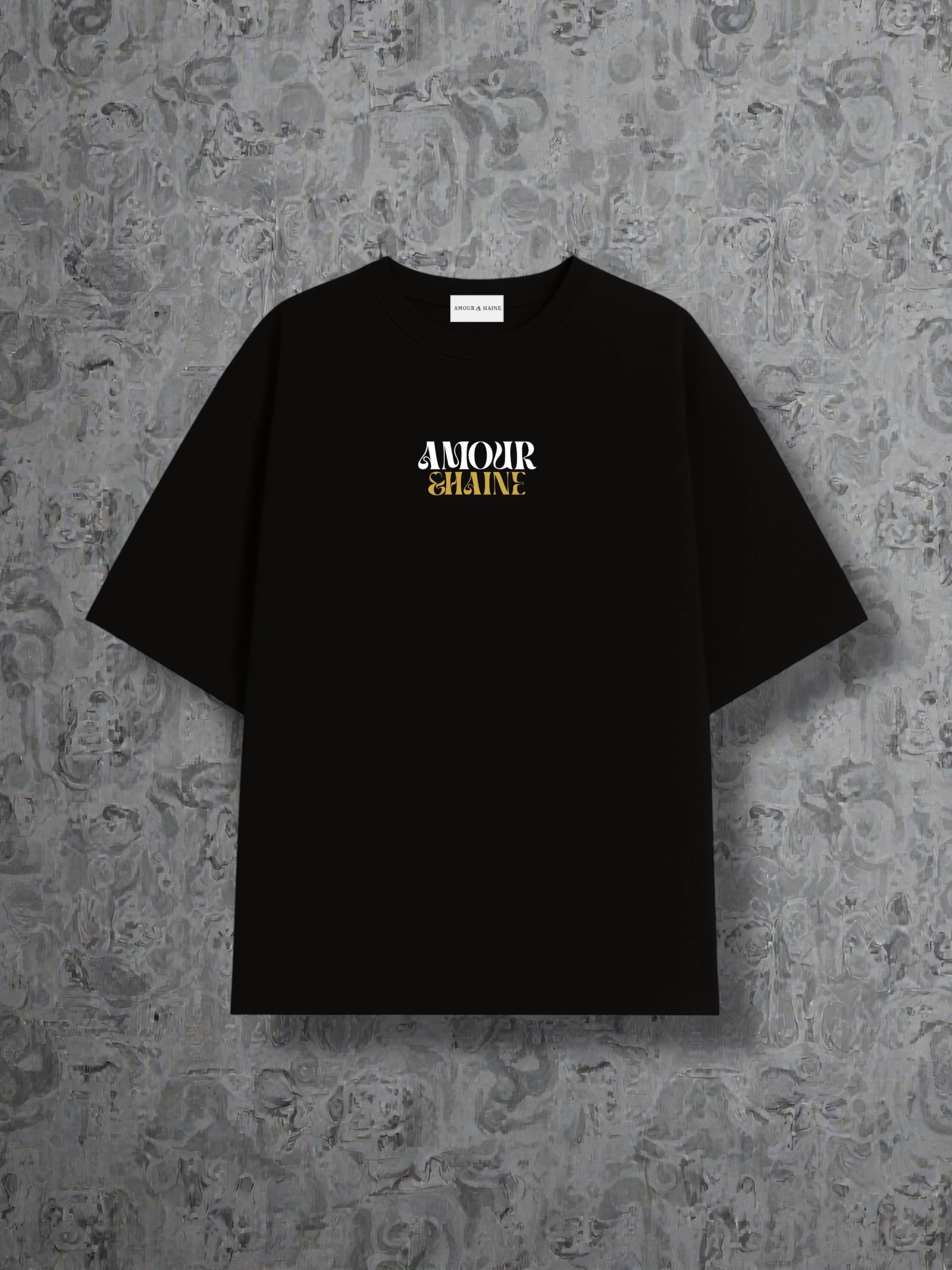 TSHIRT A&H | Antique | Black