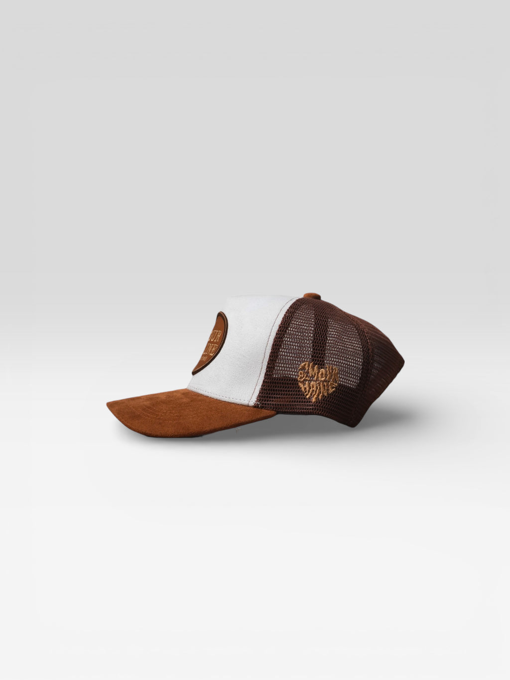 Cap A&H | Trucker Brown Gold