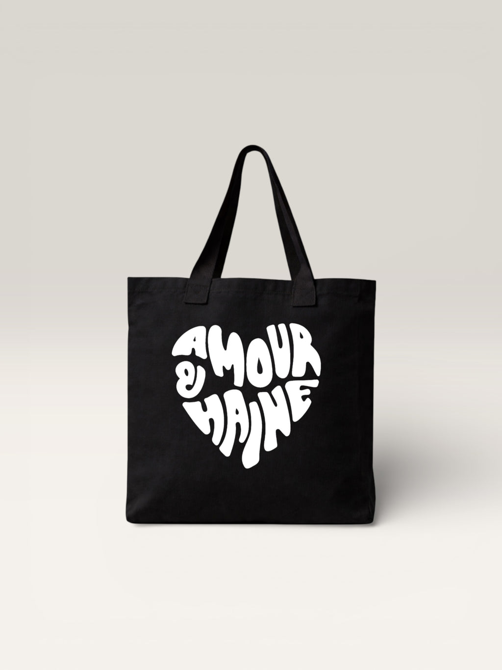 TOTE BAG A&H - Black Heart