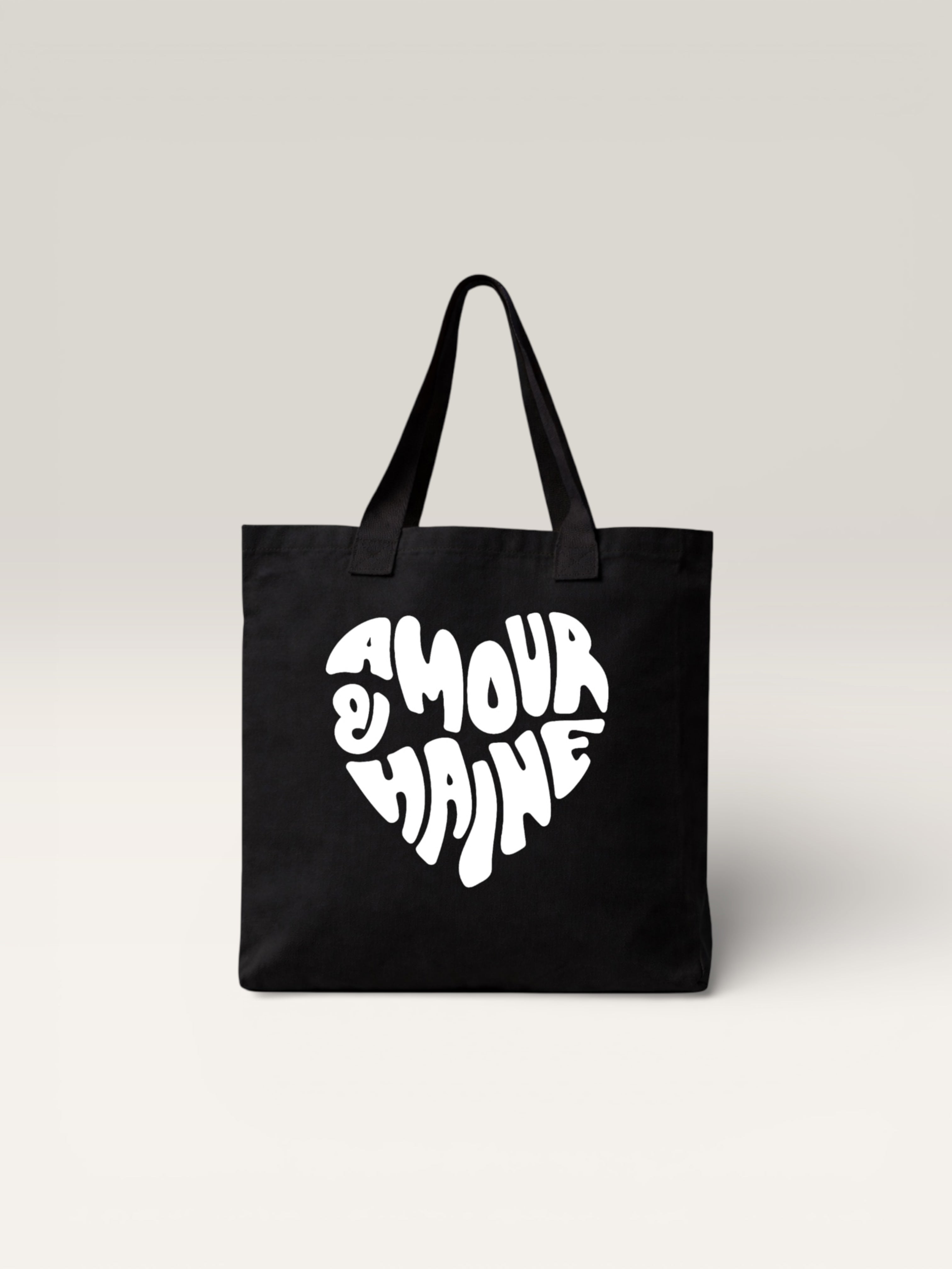 TOTE BAG A&H - Black Heart