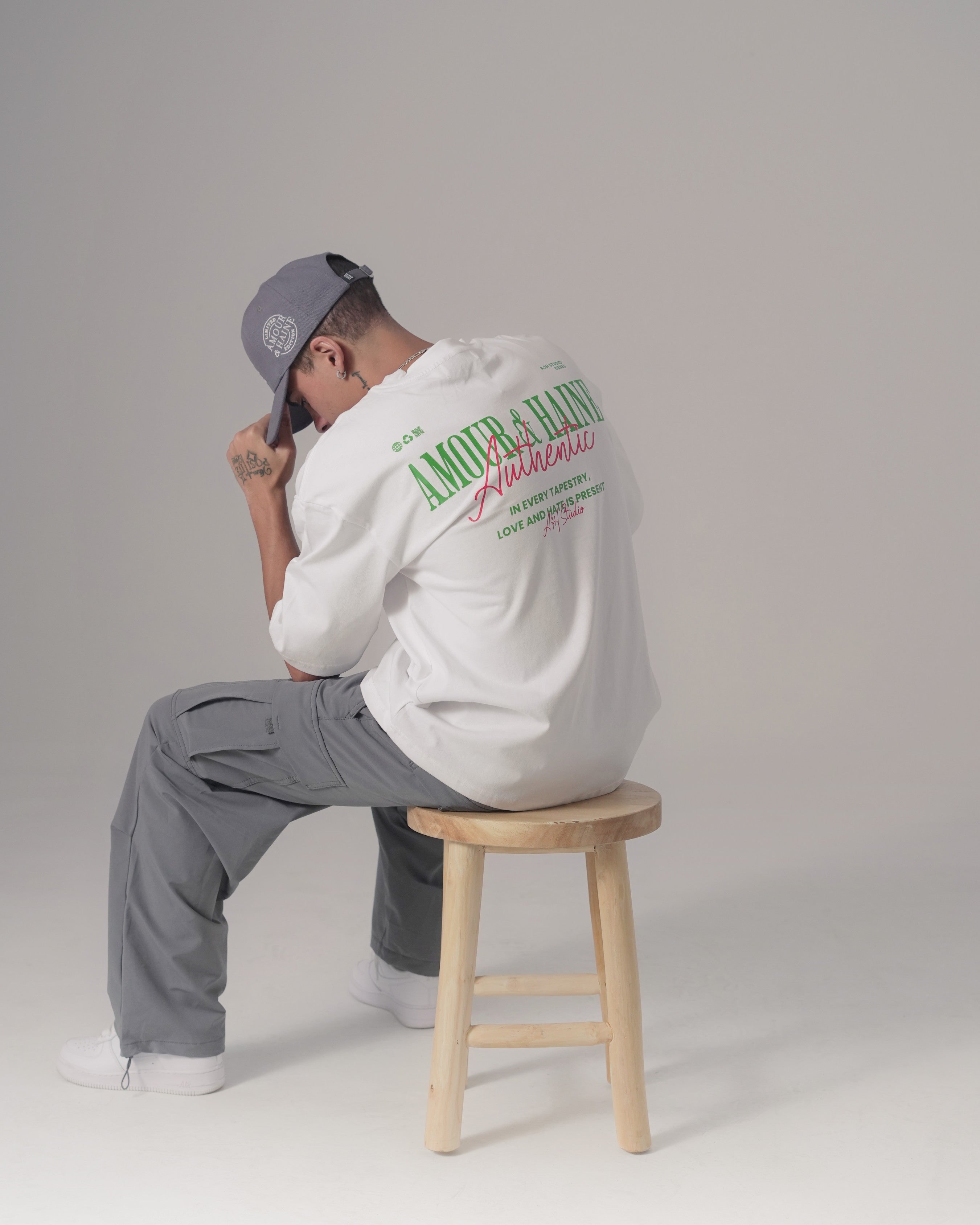 T-SHIRT A&H | Authentic White