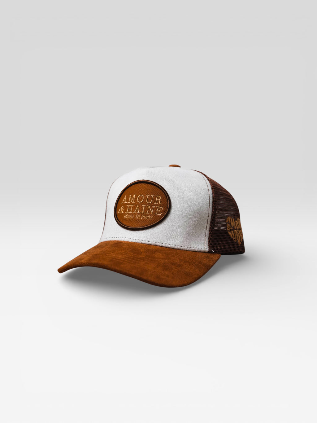 Cap A&H | Trucker Brown Gold