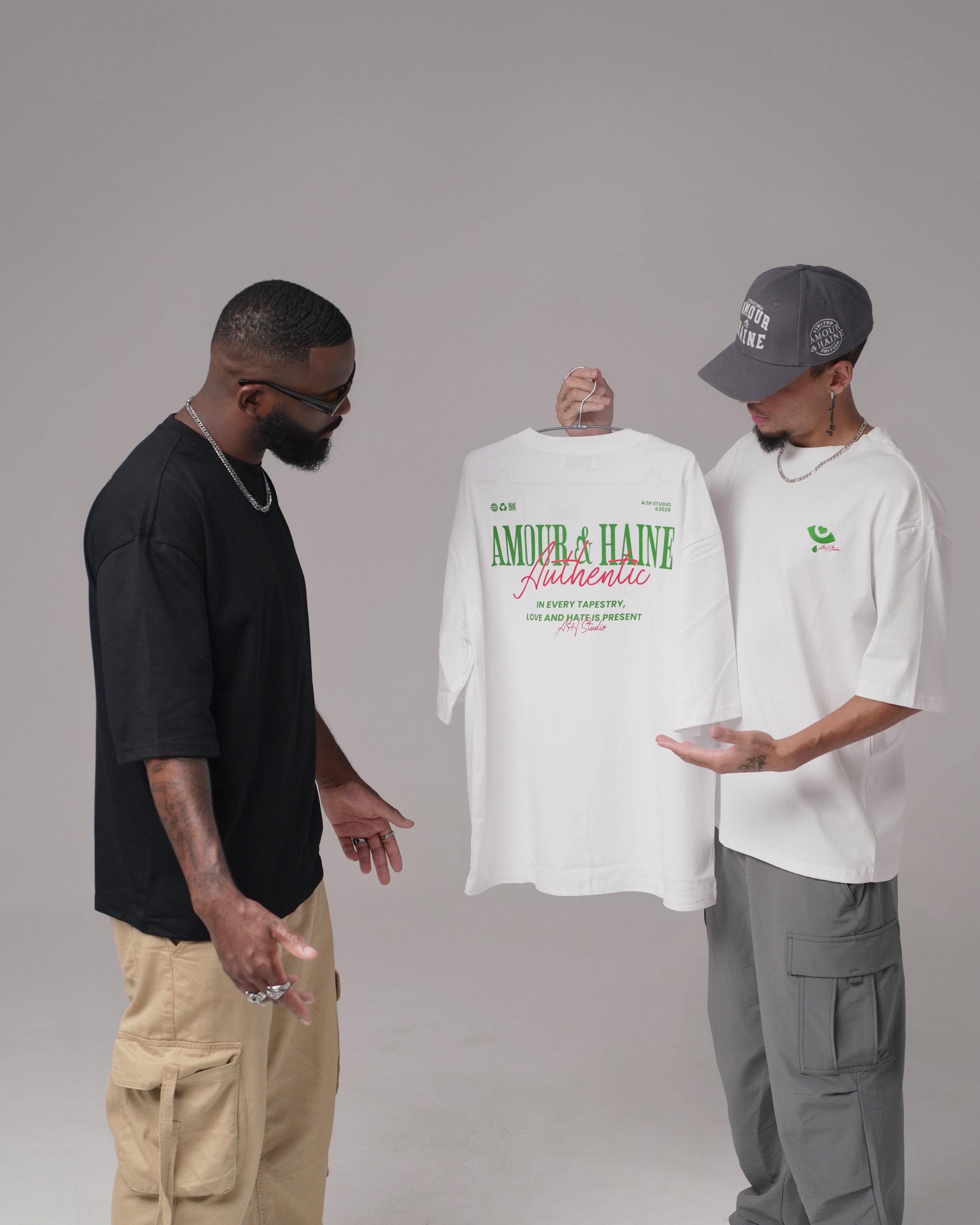 T-SHIRT A&H | Authentic White