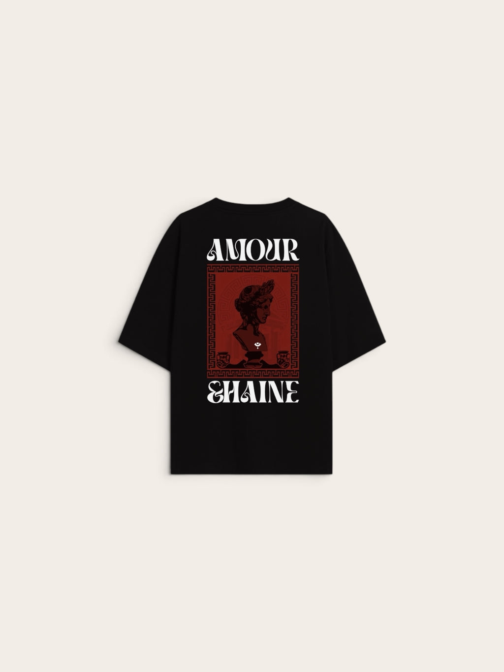TSHIRT A&H | Antique | RED BLACK