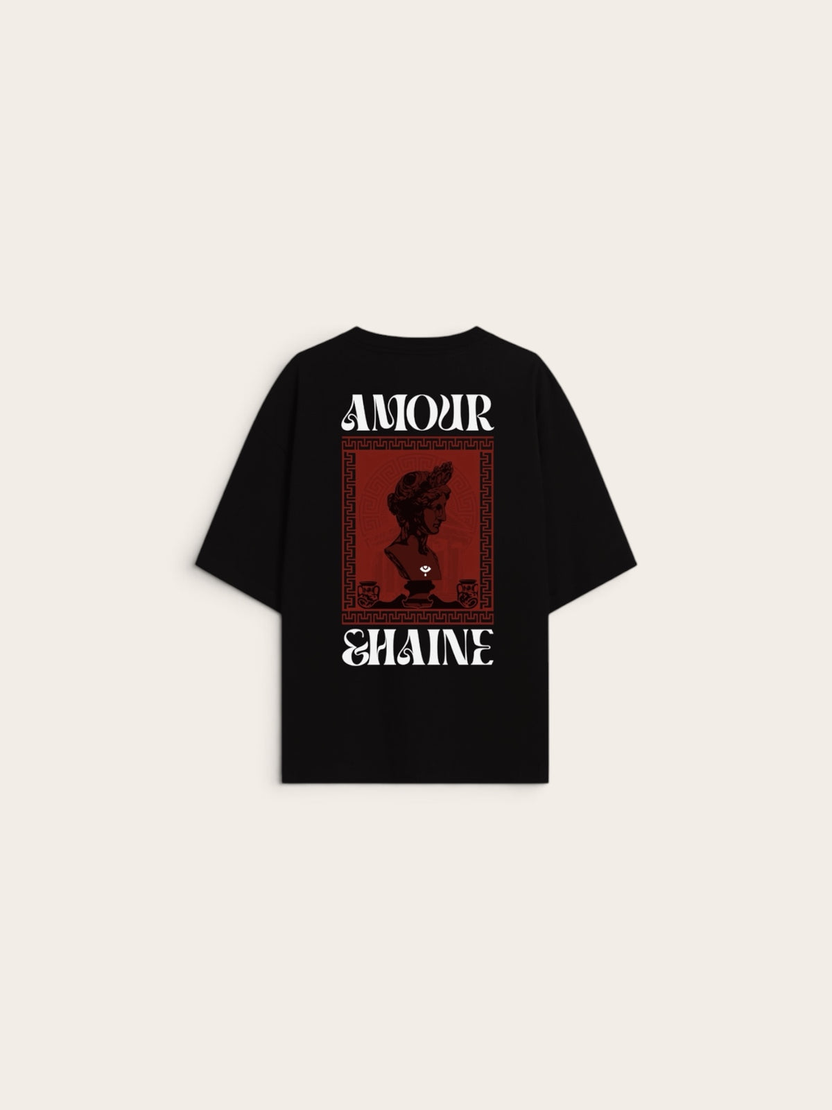 TSHIRT A&H | Antique | RED BLACK