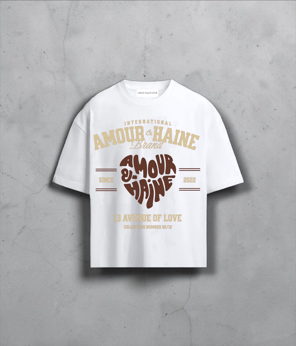 TSHIRT A&H | Love Avenue White