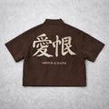 CHEMISE A&H - Amour & Haine Brown