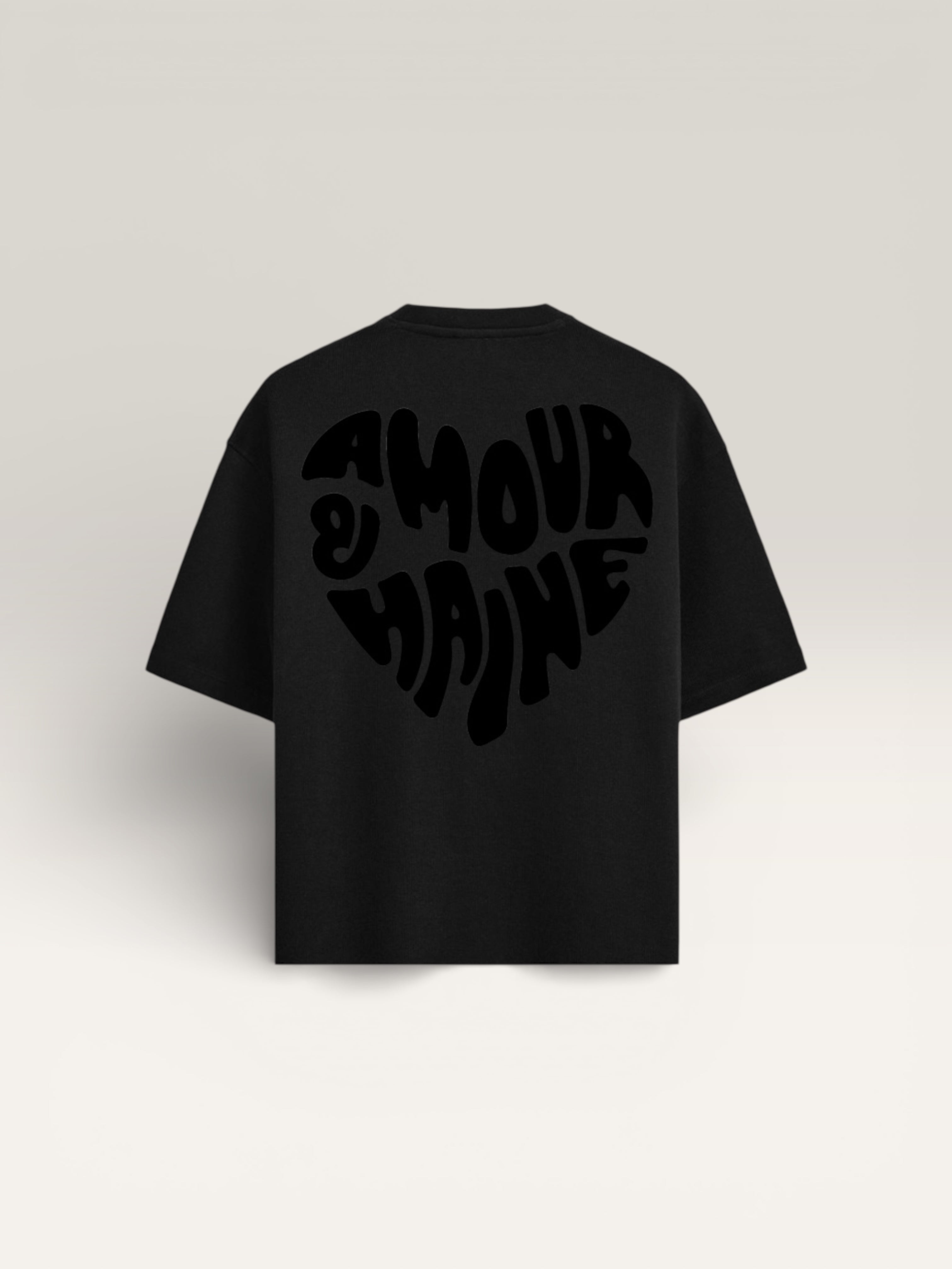 TSHIRT A&H | Big Heart Black